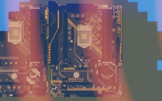 Материнская плата Intel Z370-PRO GAMING в Майнкрафт