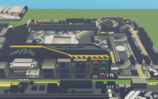 Материнская плата Intel Z370-PRO GAMING в Майнкрафт — скриншот 2