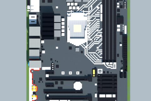 Материнская плата Intel H110 PC MATE в Майнкрафт