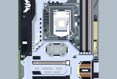 Сборка материнской платы Intel Z170 Sabertooth в Майнкрафт