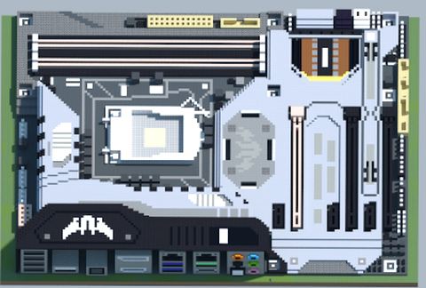 Сборка материнской платы Intel Z170 Sabertooth в Майнкрафт — скриншот 2