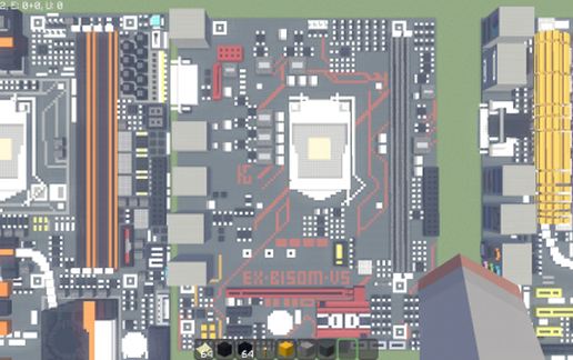 Современная материнская плата Intel EX-B150-V5 для Майнкрафт