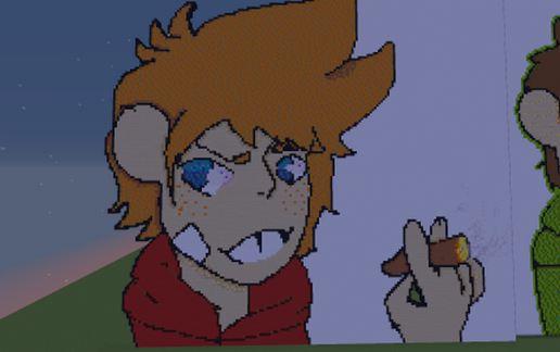Постройка Торд из Eddsworld в Майнкрафт