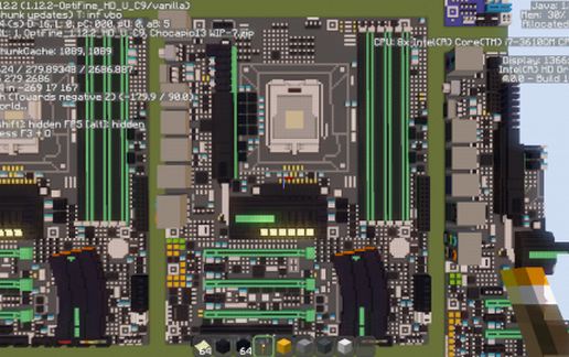 Материнская плата Intel X58-G1.SNIPER в Майнкрафт