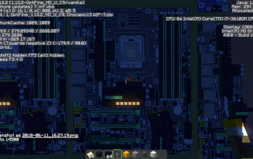 Материнская плата Intel X58-G1.SNIPER в Майнкрафт — скриншот 2