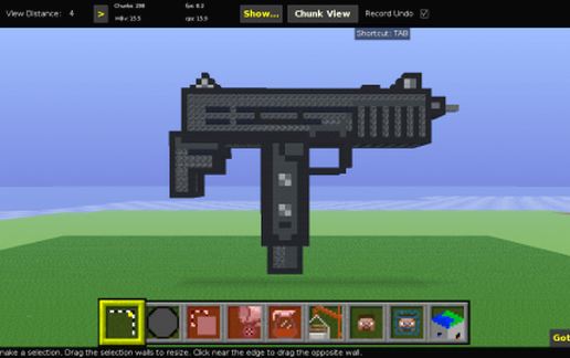 Минималистичная постройка Uzi-Uzi из камня и обсидиана — скриншот 2