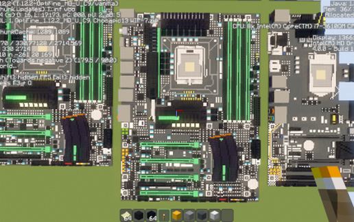Материнская плата Intel X58-G1.ASSASSIN в Майнкрафт