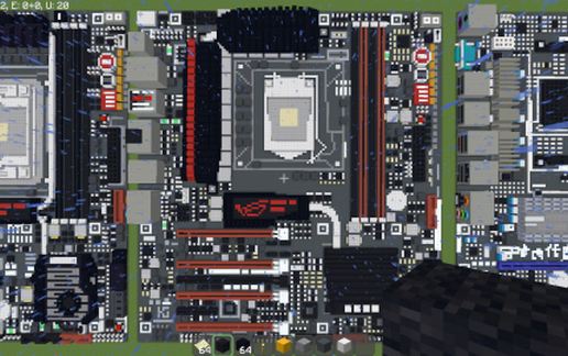 Материнская плата Intel Z77-Maximus V Extreme в Майнкрафт