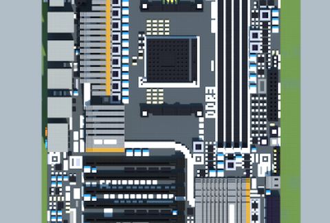 Материнская плата AMD GA-990FXA-UD7 в Майнкрафт