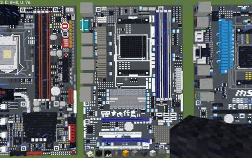 Материнская плата AMD 870iCafe R2.0 в Майнкрафт