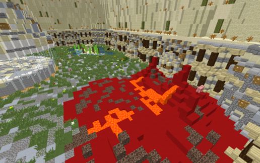 Арена PvP для захватывающих битв в Майнкрафт — скриншот 2