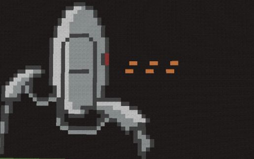 Турель из Portal 2 для Майнкрафт