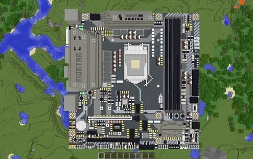 Материнская плата MSI Z390M Mortar в Майнкрафт