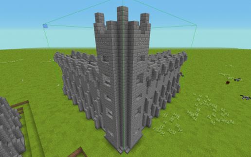 Basic Corner Castle Wall — скриншот 4