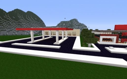 Заправочная станция для Майнкрафт — скриншот 2