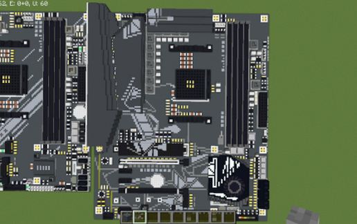 Материнская плата AMD X570 GAMING X в Майнкрафт