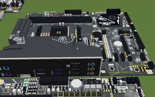 Материнская плата AMD X570 GAMING X в Майнкрафт — скриншот 2