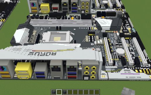 Материнская плата Gigabyte AORUS Intel GA-Z270X-Gaming 7 в Майнкрафт — скриншот 2