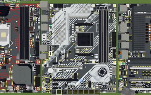 Материнская плата AMD X570-P для Майнкрафт в стиле ASUS Prime