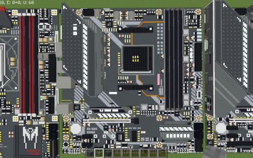 Материнская плата AMD B550M-BAZOOKA в Майнкрафт