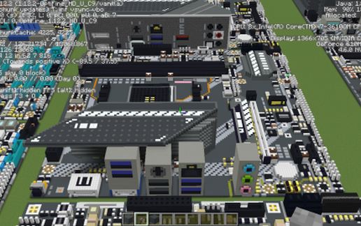 Материнская плата AMD B550M-BAZOOKA в Майнкрафт — скриншот 2