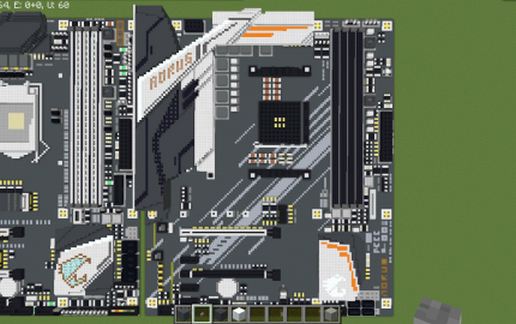 Материнская плата AMD A520 AORUS ELITE в Майнкрафт