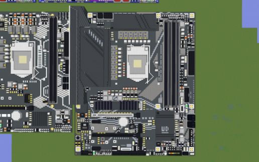 Материнская плата Intel Z590 UD AC в Майнкрафт
