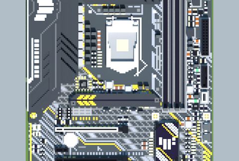 Материнская плата Intel B560-PLUS GAMING WIFI в стиле TUF