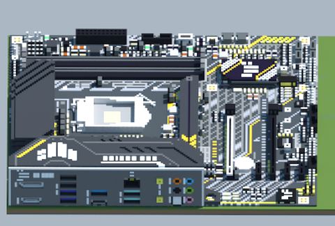 Материнская плата Intel B560-PLUS GAMING WIFI в стиле TUF — скриншот 2