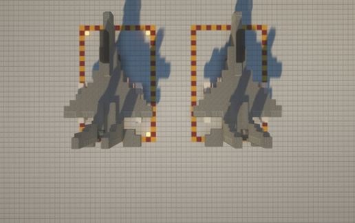 Компактный истребитель F-15 для Майнкрафт — скриншот 2