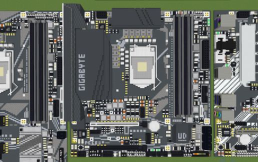Сложная постройка материнской платы Intel Z590M от Gigabyte