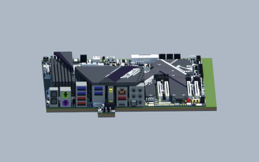Игровая сборка в стиле материнской платы Intel Z590 AORUS TACHYON — скриншот 2