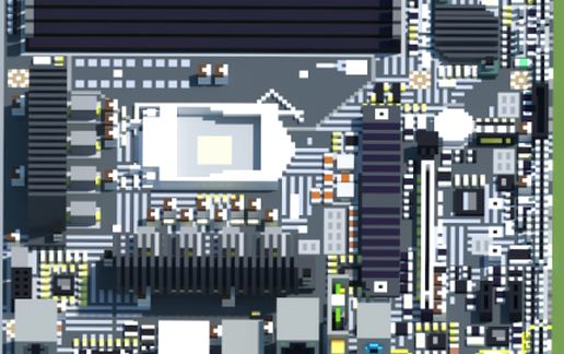 Материнская плата Intel B560M PRO-VDH WIFI в Майнкрафте — скриншот 2