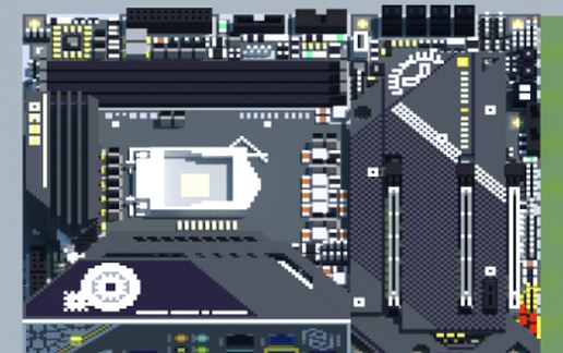 Материнская плата Intel Z590 Taichi в Майнкрафте — скриншот 2
