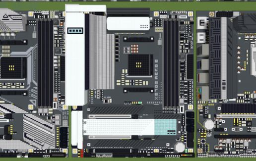 Материнская плата AMD X570S AERO G в Майнкрафт