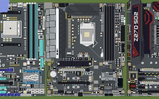 Материнская плата в стиле Intel B560-A PRO