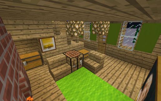 Дом Куража из мультфильма в Майнкрафт — скриншот 3