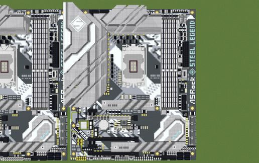 Материнская плата Intel Z690 Steel Legend WiFi 6E/D5 в Майнкрафт