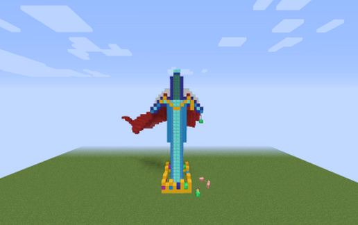 Памятник TechnoBlade для Майнкрафт 1.16.5