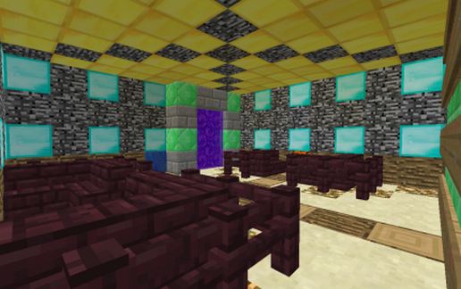 Лобби в стиле Quake для Майнкрафт — скриншот 2