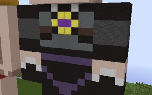 Статуя SkyDoesMinecraft в Майнкрафт для города и сервера — скриншот 4