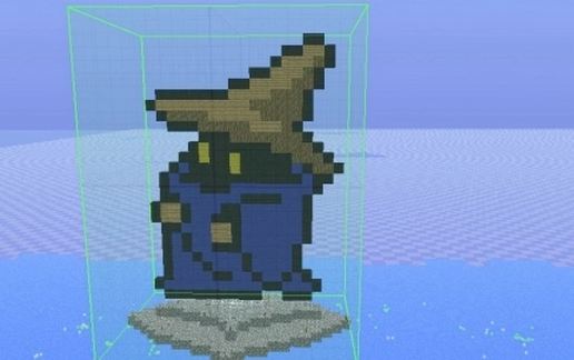 Черный маг из Final Fantasy 1 для Майнкрафт — скриншот 2