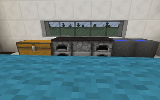 Городское здание из кварца и тёмного дуба Minestore — скриншот 3