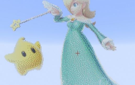 Постройка Розалины из Super Smash Bros. для Майнкрафт — скриншот 3
