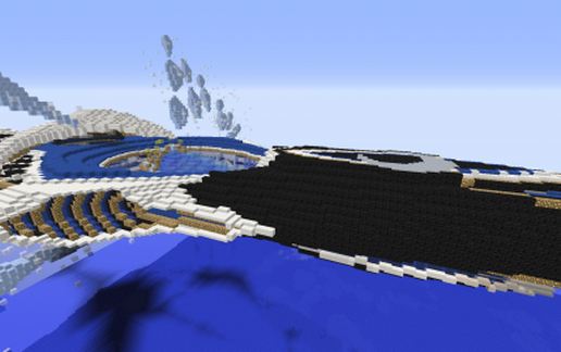 Линкор HMS Luna для Майнкрафт