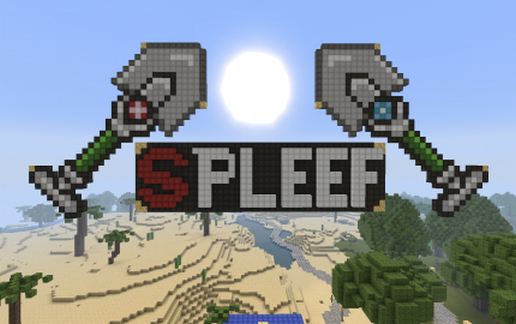 Логотип Spleef для Майнкрафт с доработанным дизайном — скриншот 3