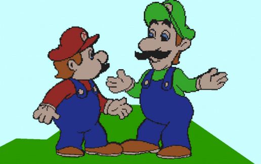 Современный отель Mario для Майнкрафт