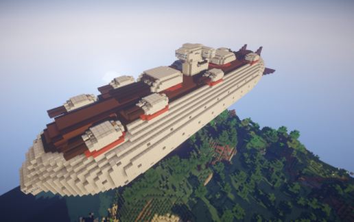Большой линкор Голиаф для Movecraft