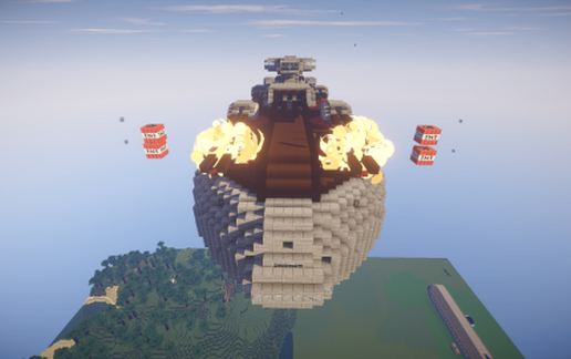 Большой линкор Голиаф для Movecraft — скриншот 3