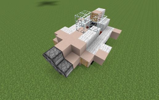 Истребитель Kn 141 I для Майнкрафт